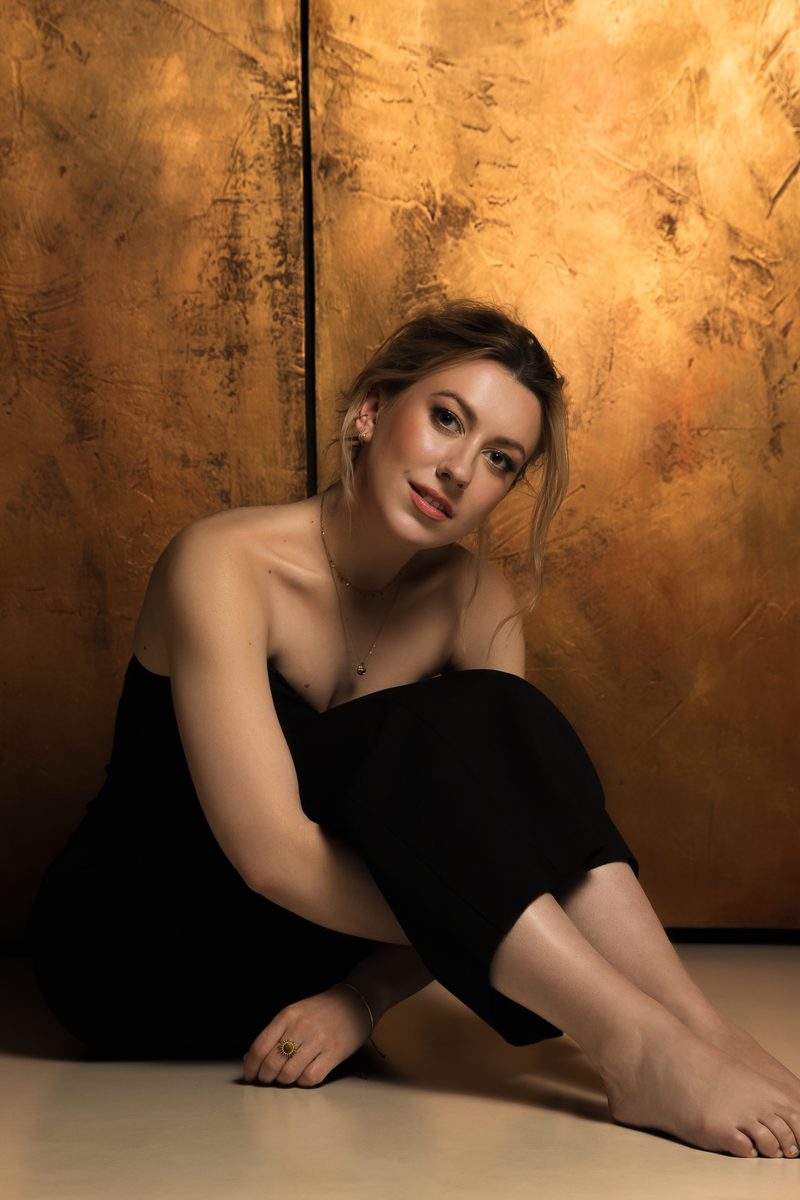 Artistic portrait highlighting texture, light and natural beauty